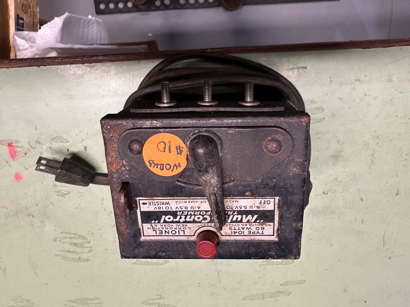 LIONEL TOY TRAIN TRANSFORMER TESTED AND WORKS #5