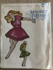 Uncut Authentic Patterns Inc. Square Dance Dress Sewing Pattern 261 Sz 10