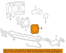 Chrysler Oem Cruise Control System-sensor Cover 56054167ac Chrysler Oem Cruise Control System-sensor Cover 56054167ac
