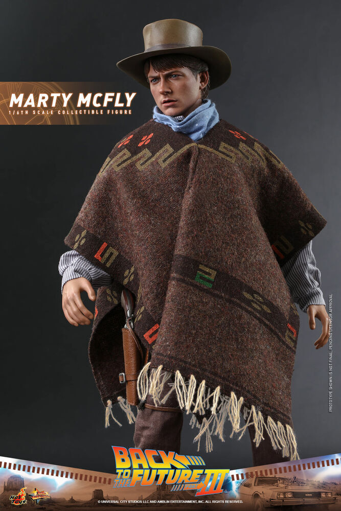 New Hot Toys MMS616 Back to the Future Part III 1/6 Marty McFly