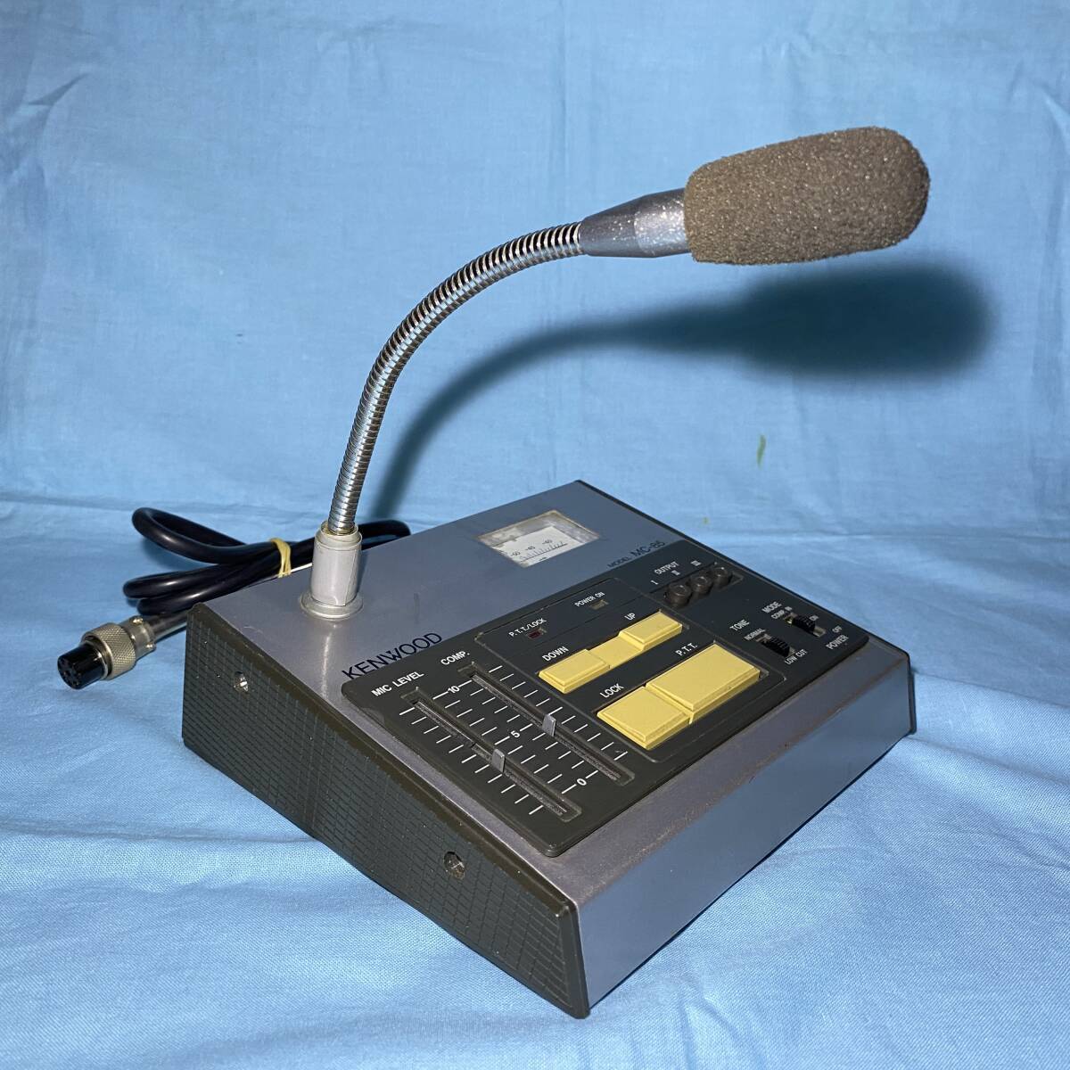 229 KENWOOD/ケンウッド スタンドマイク/ 卓上マイク MC-85 KENWOOD 単一指向型スタンドマイク MC－85（229 KENWOOD