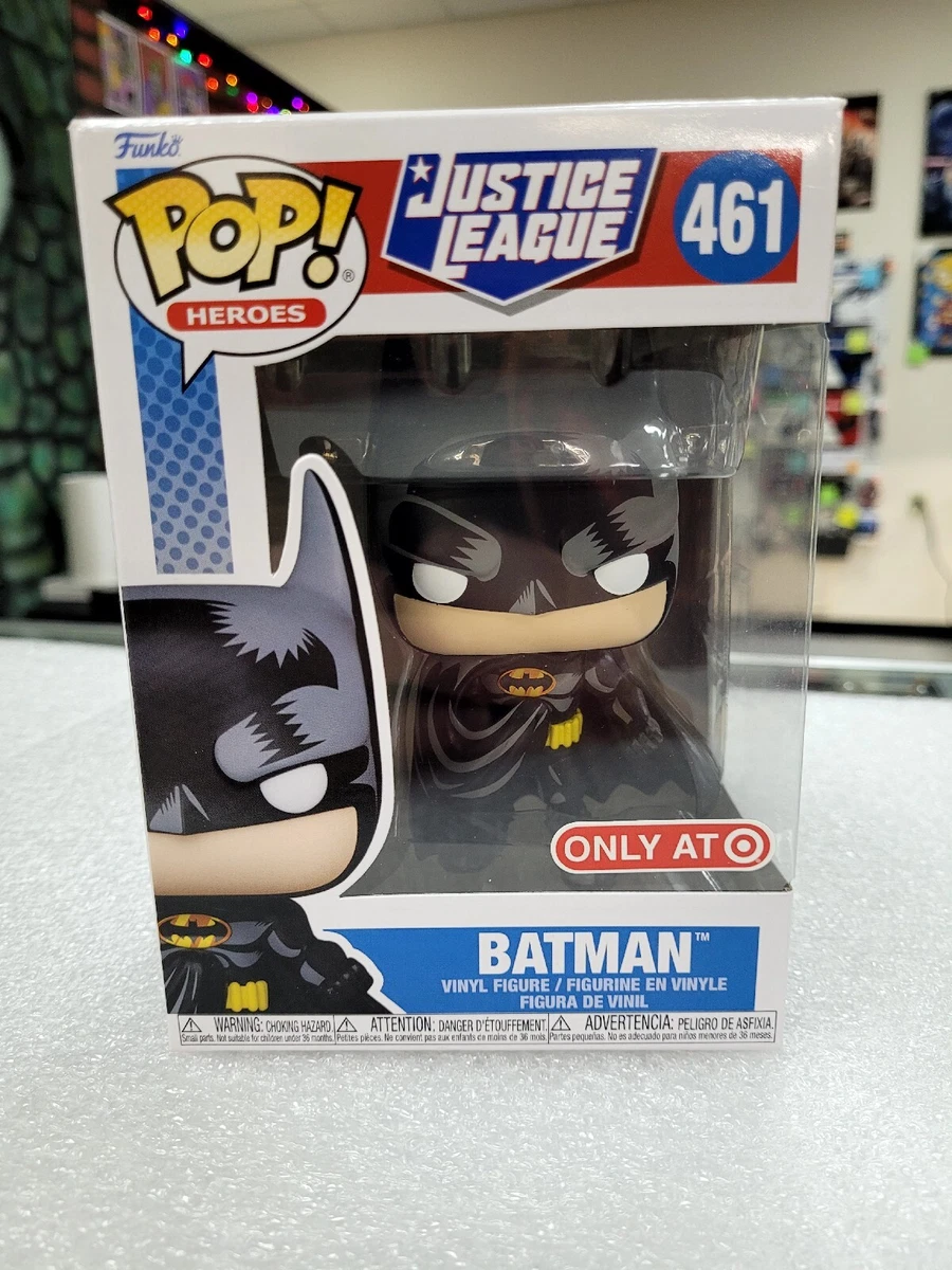 Justice League Batman Funko POP 461 DC Heroes Target Exclusive NEW in Box