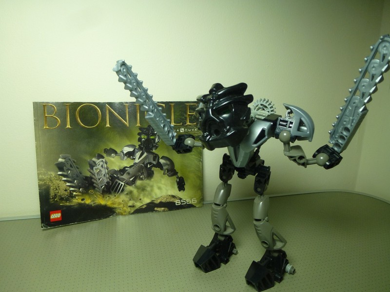 Lego Bionicle Toa Nuva Set 8566 Onua Nuva
