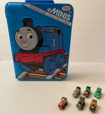 Thomas and Friends Minis Storage Case NO TRAY w/ Six Mini Trains Dash Bash ++