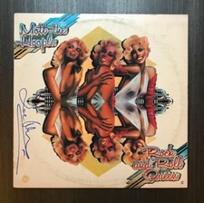 * IAN HUNTER * signed vinyl album * MOTT THE HOOPLE : ROCK & ROLL QUEEN * 1