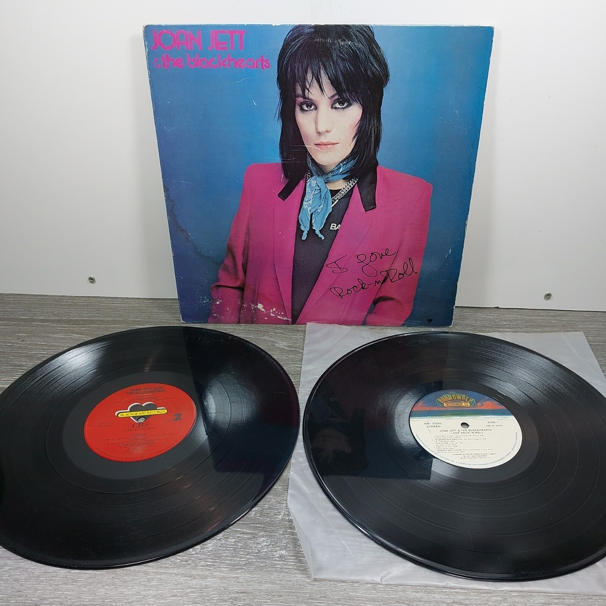 Joan Jettレコード JOAN JETT & The Blackhearts I Love Rock 'N Roll NB1 33243 +