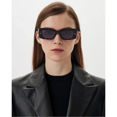 Alexander McQueen Spike Stud Rectangular AM0426S Sunglasses | eBay