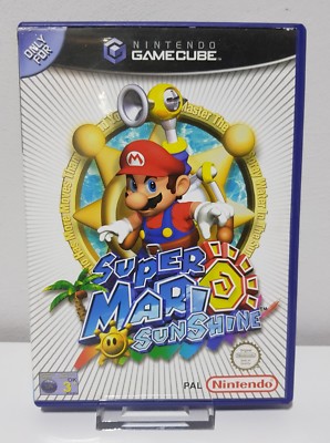 SUPER MARIO SUNSHINE für Nintendo GameCube GCN Spiel mit OVP+Anl. A2030-2035