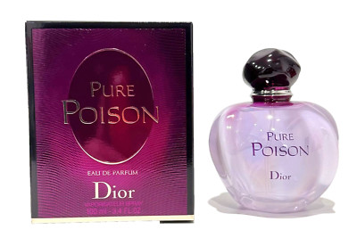 Christian Dior Pure Poison for Women 3.4 oz Eau de Parfum Spray 100% AUTHENTIC