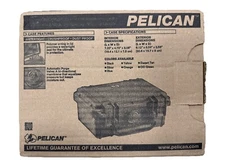 Pelican 1120 Case with Foam (Yellow) NEW
