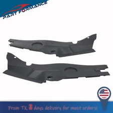 2PC Fit For Dodge Charger Sight Shield Splash Cover Panel Under Hood 2011-2014