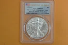 2020 (S) SILVER AMERICAN EAGLE $1 PCGS MS70 EMERGENCY FIRST DAY OF ISSUE