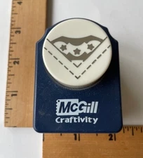 McGill Corner Slot Punch - Stars  - NEW