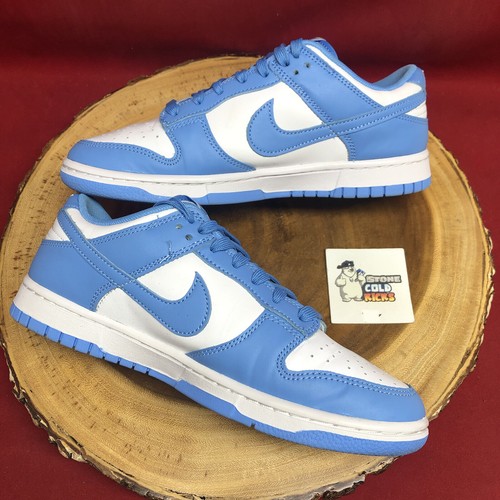 Nike Dunk Low UNC Kentucky University Blue Retro DD1391-102 Size 8 High Mid - Picture 6 of 10