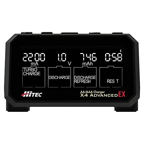 [NEW] Hitec AA / AAA Charger X4 Advanced EX 44308 Japanese Genuine - Image 4 of 4