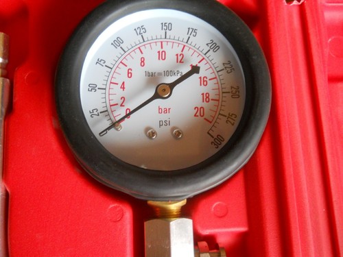 Alight Tools Professional Petrol Engine Compression Tester Kit Fuel Cylinder Pressure Gauge Tool Set For Automotive Motorcycles