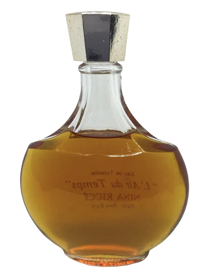 Raro De Colección L'Air du Temps por Nina Ricci Paris EDT 3.3 fl. oz en Botella Lalique Foto 4 de 4