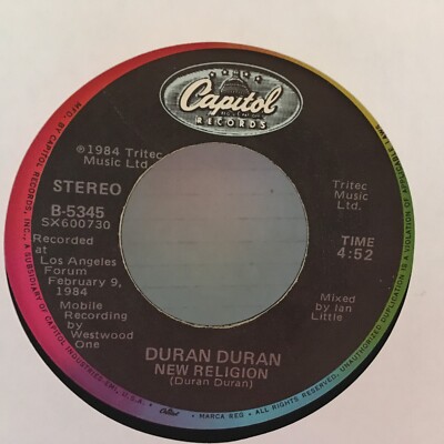 DURAN DURAN RELIGION レコード DURAN DURAN 7