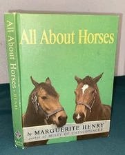 ALL ABOUT HORSES ~ Marguerite Henry, Wesley Dennis ~ c.1962 1st ed. Hardback