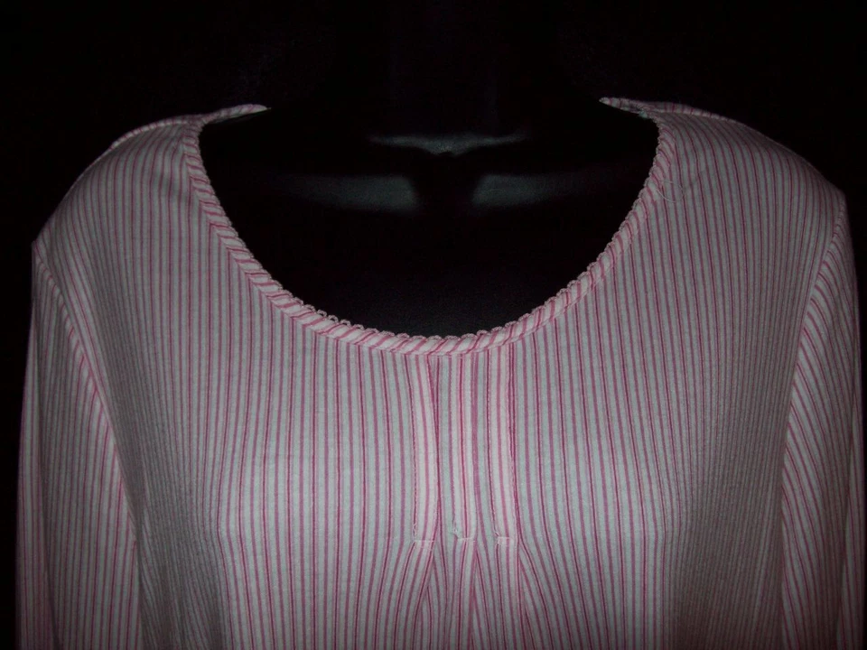 全新带标签 KAREN NEUBURGER 长袖短晚礼服针织 64158 GLAMOUR 粉色 S — 第 2/4 张图片