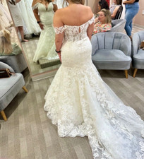 casablanca wedding dress New. Dress size 24 normal size 14/16