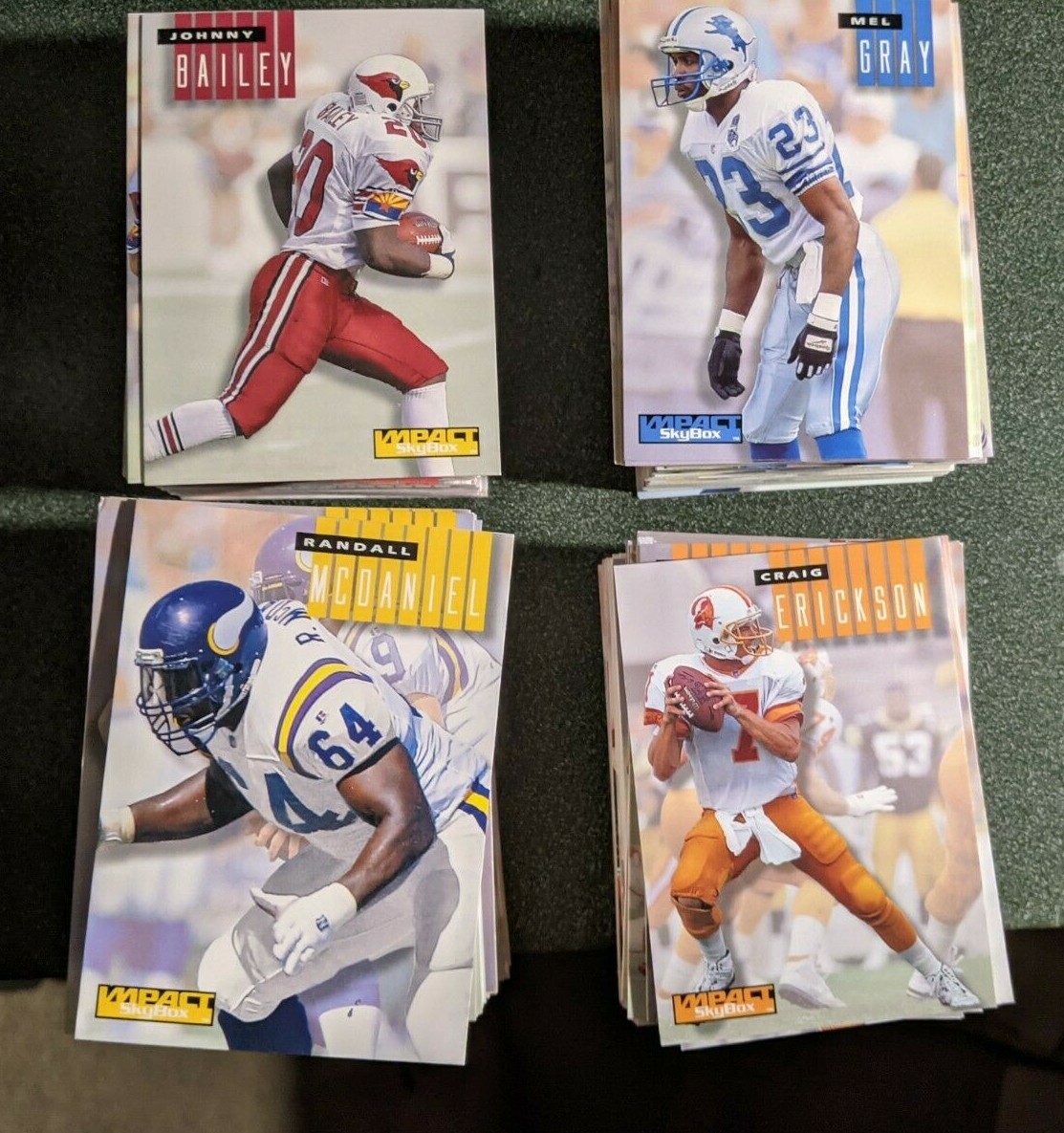 1994 Skybox Impact Football Cards #1-#300 U Pick to Complete Set