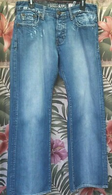 guess jeans button fly