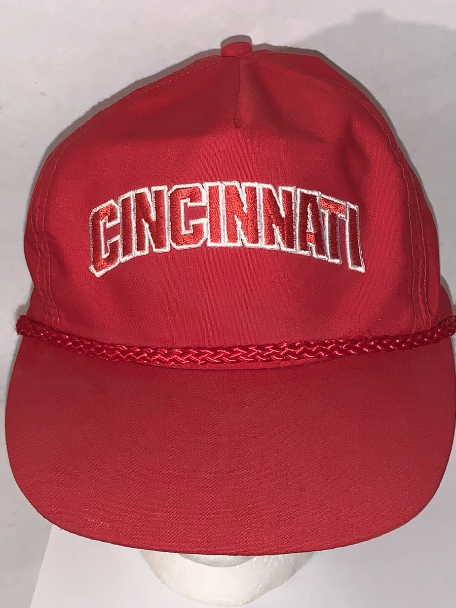 Casquette Cincinnati Reds OC Sports, Marine Et Rouge, Taille Réglable Pour Homme (occasion)