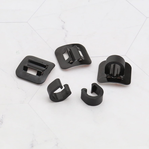 6Pcs Bike C Clips Housing Hose Guide Clamps MTB Bicycle Bike C-Clips Buckle Brak - Picture 6 of 12