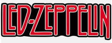 Led Zeppelin Logo Vinyl Sticker Decal rock band Laptop Wall Mirror Tumbler Cell