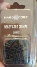 Hardcore #03-400-0007 Decoy Cord Crimps (1ea Pack Of 24)Brand New-SHIPS N 24 HRS