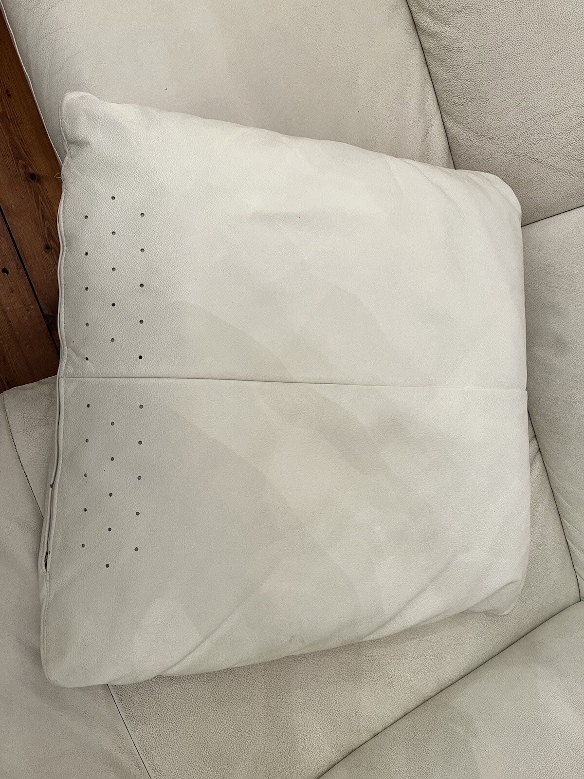 white leather corner sofa used eBay