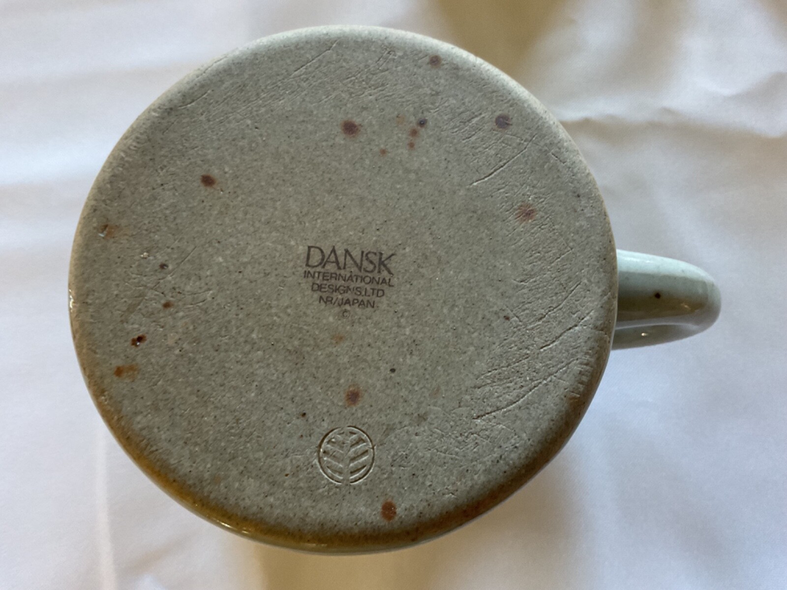 Lot 4 Dansk BLT Blue Grey Speckled Mugs Cups Niels Refsgaard Japan eBay