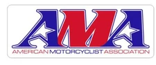 AMA American Motorcycle Association Sticker Decal R343
