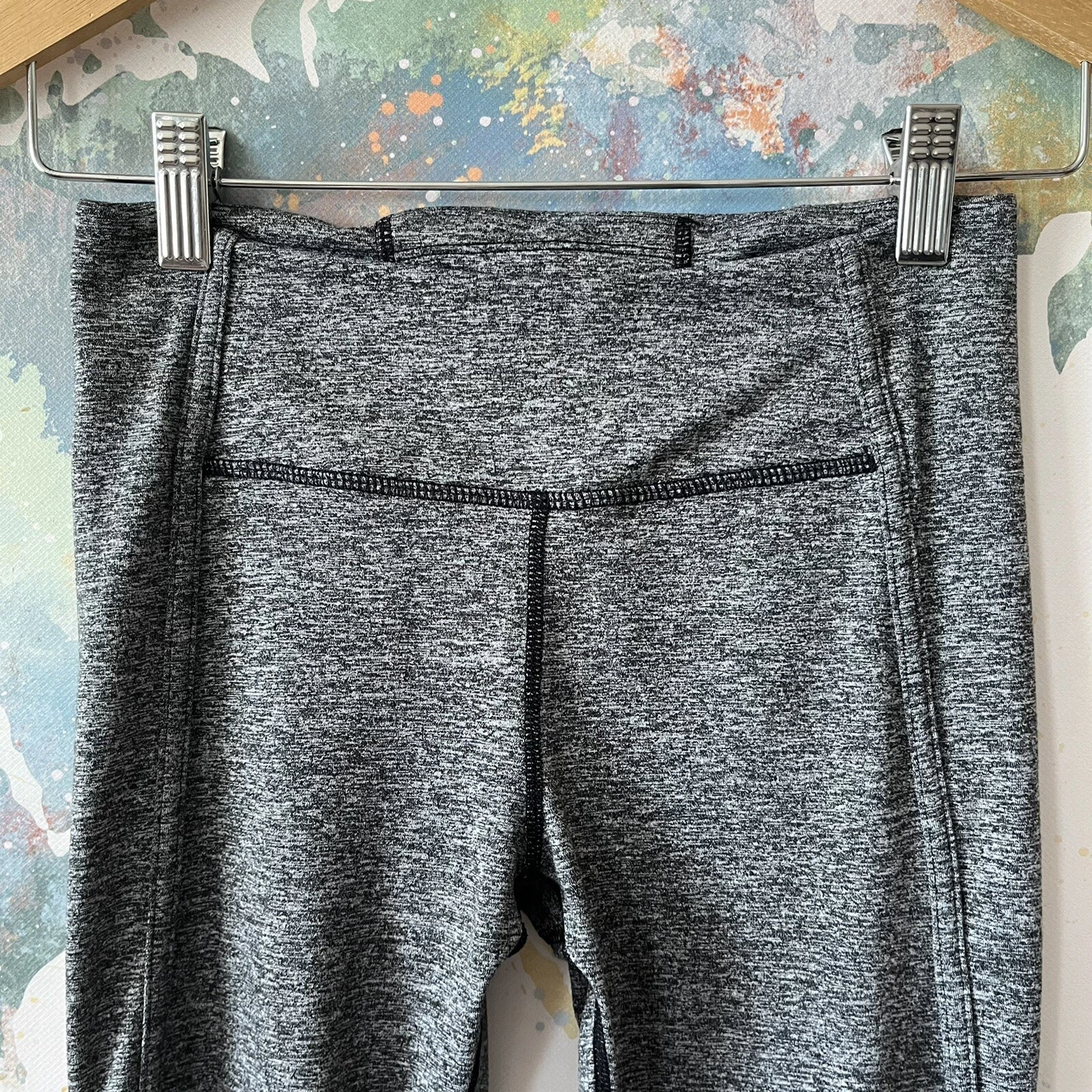 free-people-movement heather black mesh infinity cutout leggings
