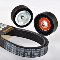 Contitech 6PK1502 Extra Keilrippenriemen + Rolle FüR Ford B-MAX C-MAX Focus