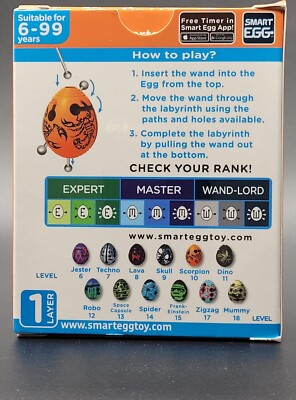 Smart Egg Scorpion – Kniffliges 3D-Labyrinth-Puzzle Im Ei Für Kids & Erwachsene | Level 10 Der Brainteaser-Serie