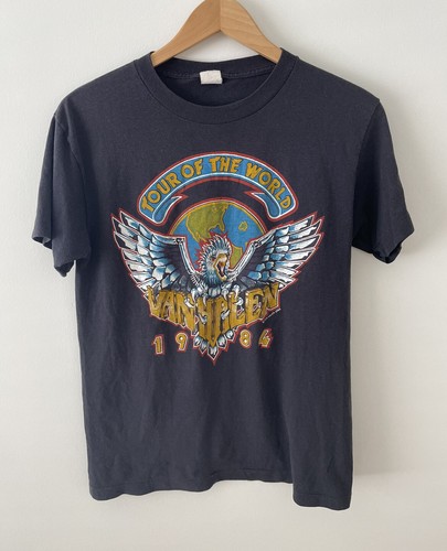 Vintage 1984 VAN HALEN WORLD TOUR T 