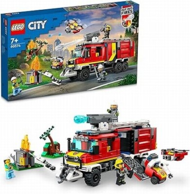 ろっく LEGO City Fire Department Truck 60374 New | eBay