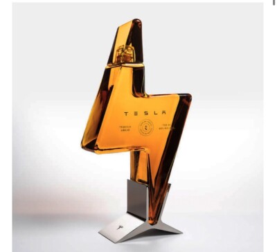 LIMITED EDITION - Tesla Tequila + Box ORIGINAL RELEASE - EMPTY, No