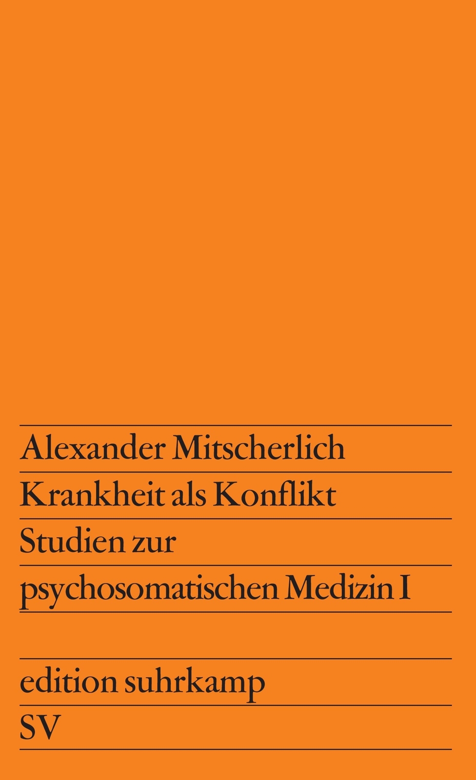 Thumbnail - Krankheit Als Konflikt Alexander Mitscherlich