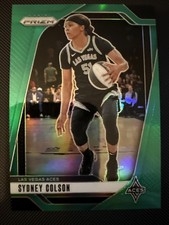 Sydney Colson #73 Prizm Green WNBA Basketball 2024 Las Vegas Aces