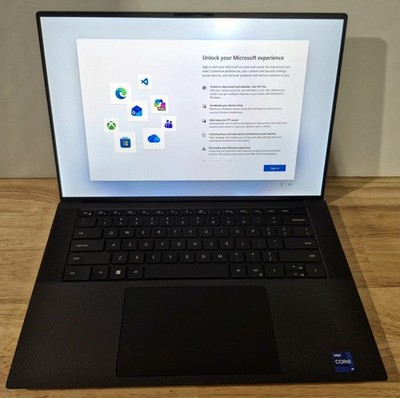 Dell XPS9520 15.6'' i9 12 Gen 1900HK NVIDIA RTX 3050 1TB SSD 32GB RAM Win11 EUC