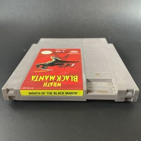 Wrath of the Black Manta (Nintendo NES) Authentic 