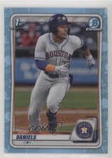 2020 Bowman Draft Chrome Sky Blue Refractor Zach Daniels #BD-133 0w7