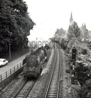 Foto 003 088 vom Bw Ulm in Ulm 1971