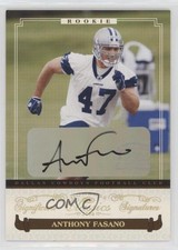 2006 Donruss Classics Rookie Significant Signatures Gold Anthony Fasano Auto b8c