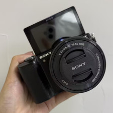 Sony Alpha a5000 Digital Mirrorless Camera w/16-50mm Lens Black