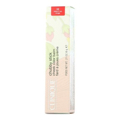 Clinique Chubby Stick Cheek Colour Balm 08 Ramp'd Up Rouge 6g