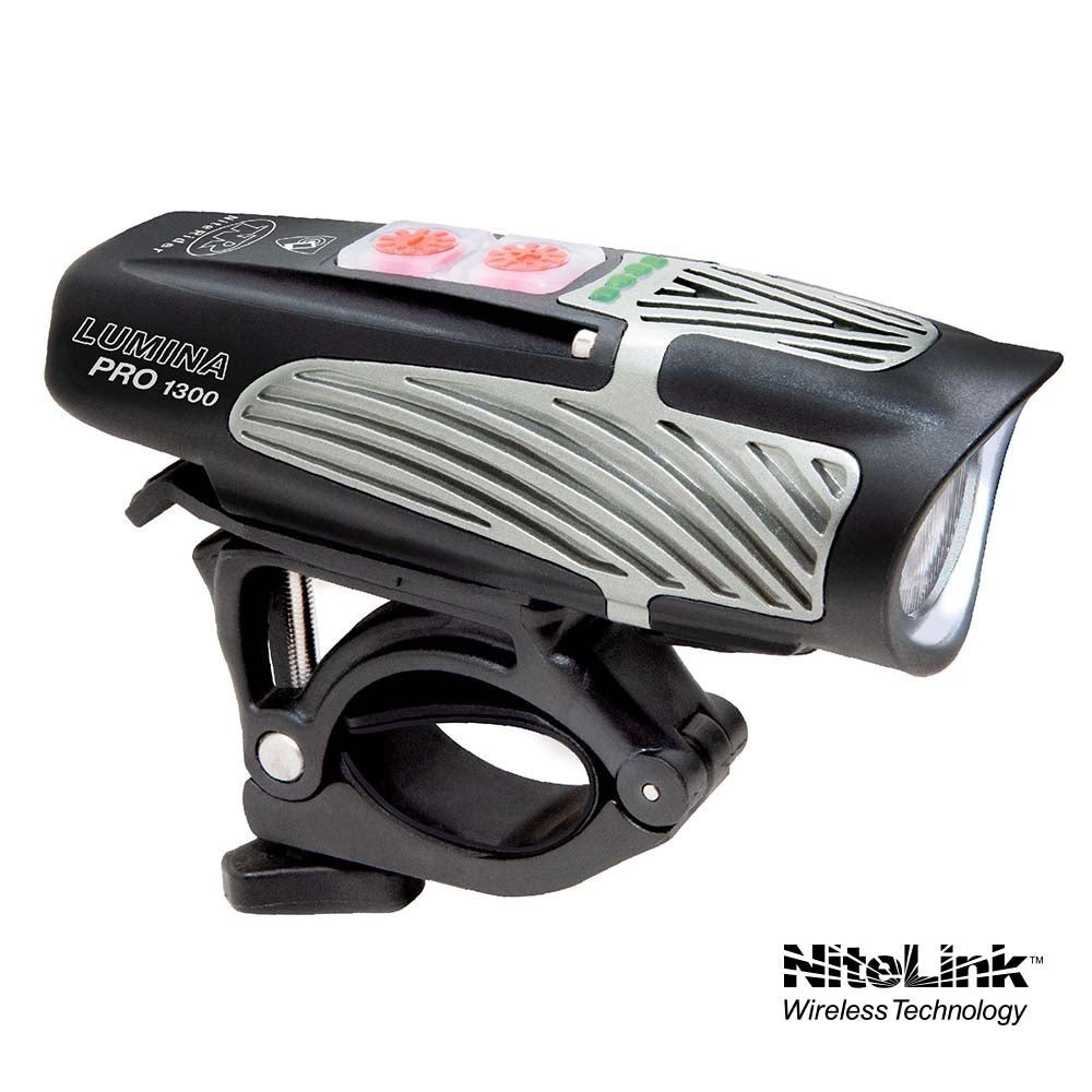 (New) NiteRider Lumina PRO 1300 Cycling Bike Front Head Light with NiteLink Wireless (111.49 USD)